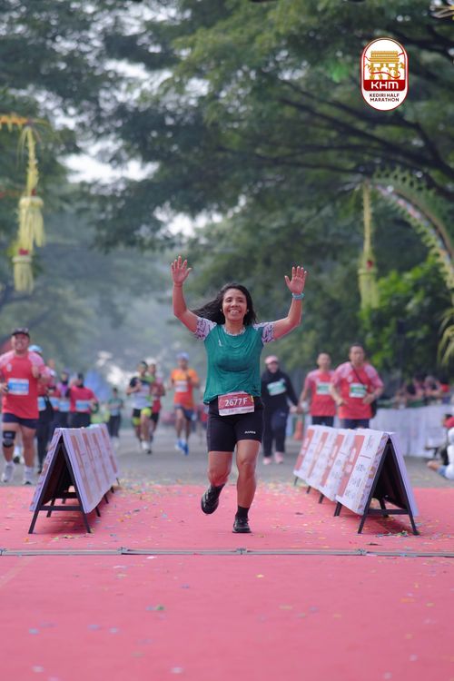Race photo from Kediri Half Marathon 2025