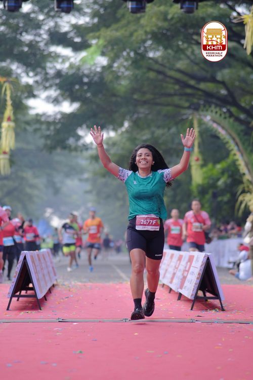 Race photo from Kediri Half Marathon 2025