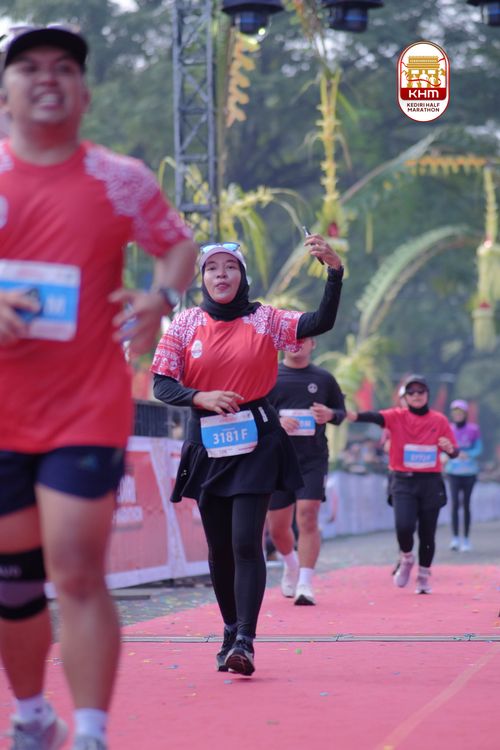 Race photo from Kediri Half Marathon 2025
