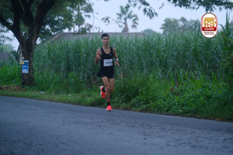 Race photo from Kediri Half Marathon 2025