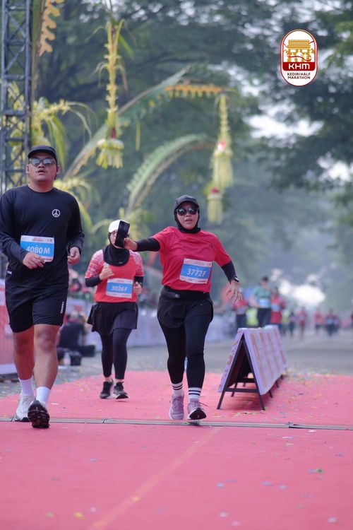 Race photo from Kediri Half Marathon 2025