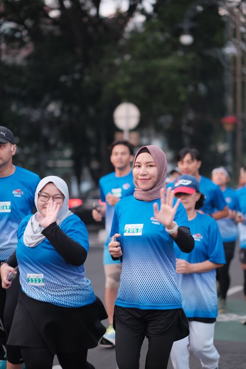Race photo from KBP City Run 2024 Vibes