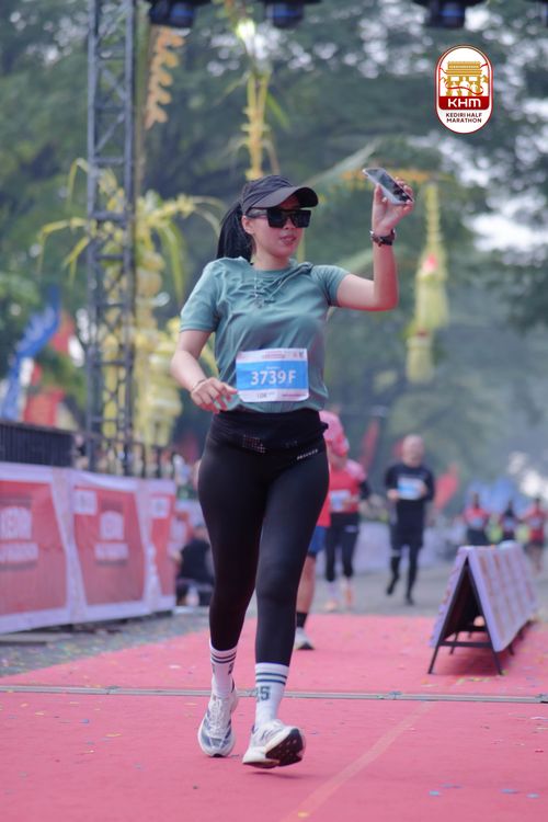 Race photo from Kediri Half Marathon 2025