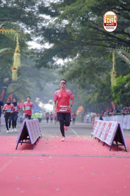 Race photo from Kediri Half Marathon 2025