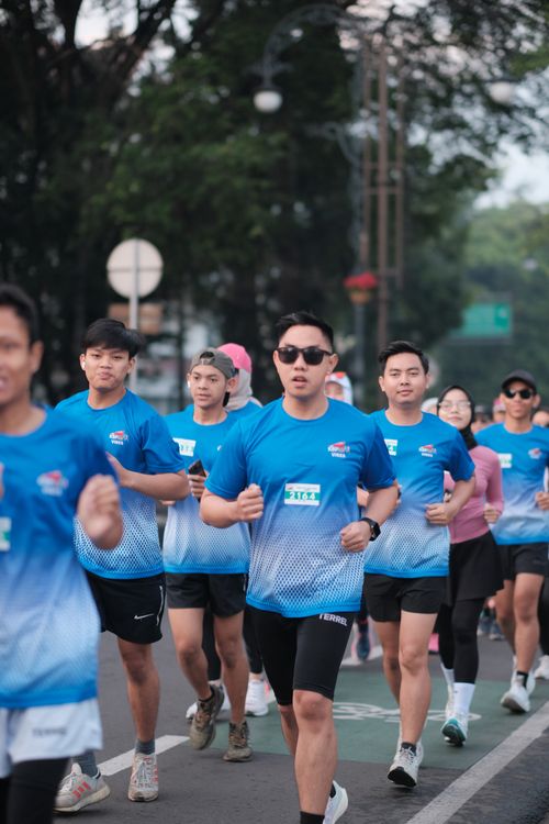 Race photo from KBP City Run 2024 Vibes