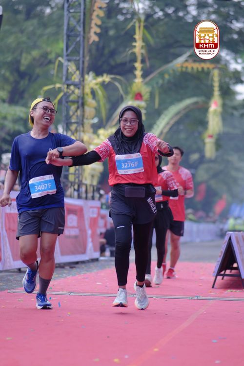 Race photo from Kediri Half Marathon 2025