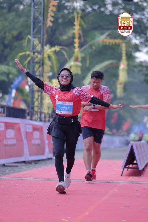 Race photo from Kediri Half Marathon 2025