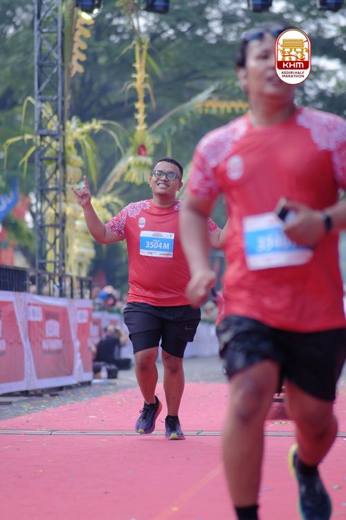 Race photo from Kediri Half Marathon 2025