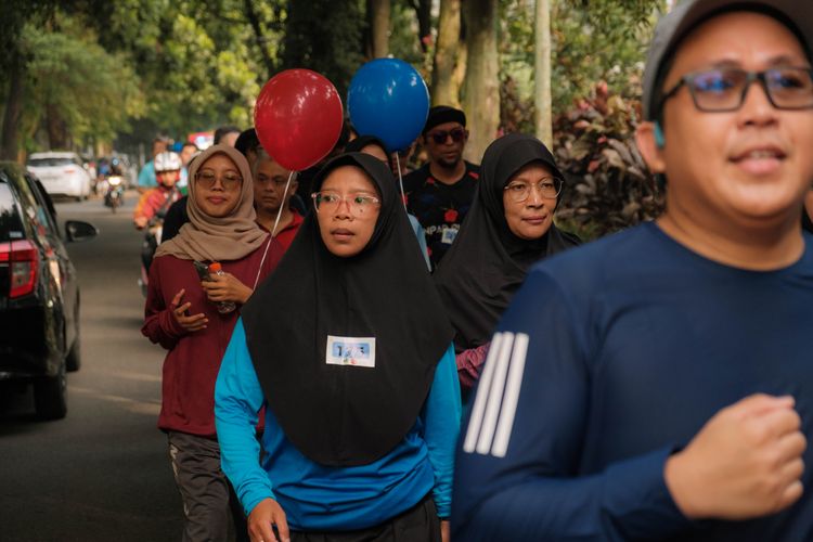 Race photo from Running 5 K