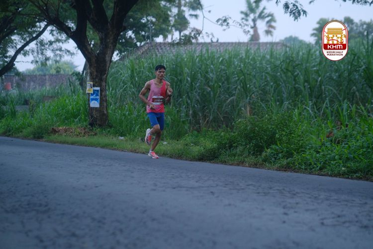Race photo from Kediri Half Marathon 2025