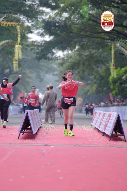 Race photo from Kediri Half Marathon 2025