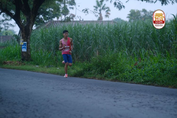 Race photo from Kediri Half Marathon 2025