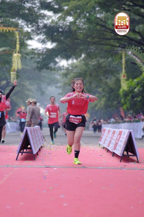 Race photo from Kediri Half Marathon 2025