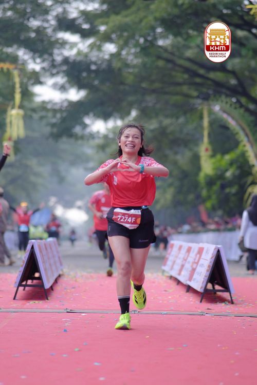 Race photo from Kediri Half Marathon 2025
