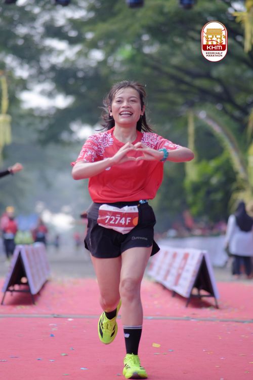 Race photo from Kediri Half Marathon 2025