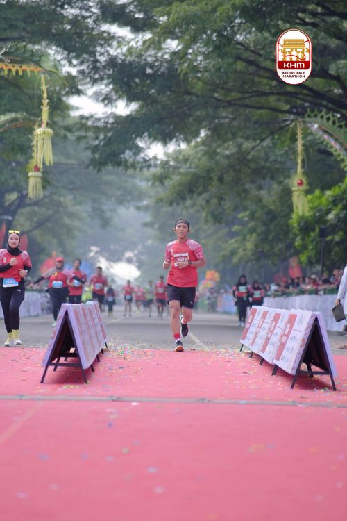 Race photo from Kediri Half Marathon 2025