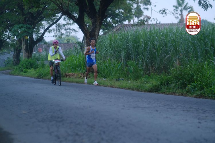 Race photo from Kediri Half Marathon 2025