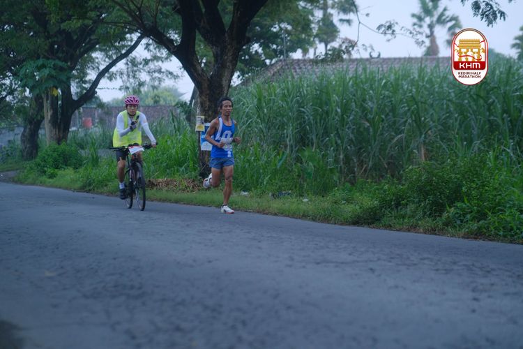 Race photo from Kediri Half Marathon 2025