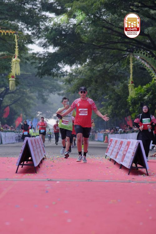 Race photo from Kediri Half Marathon 2025