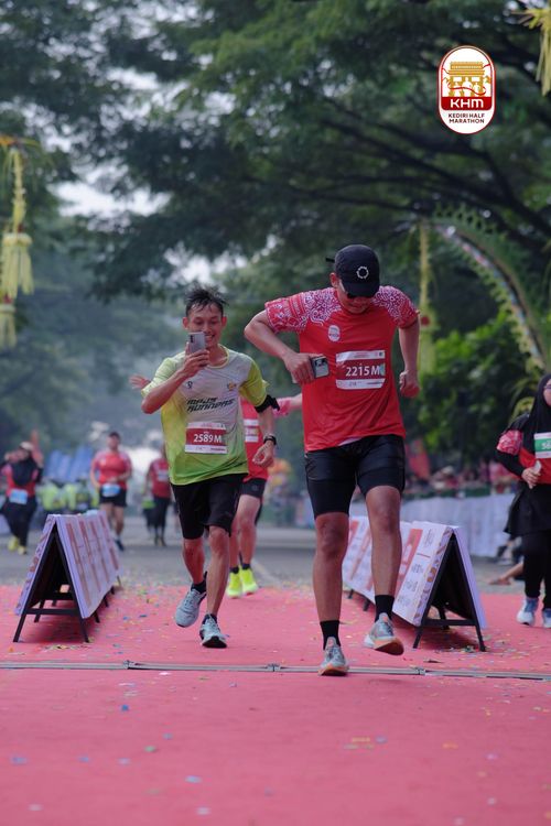 Race photo from Kediri Half Marathon 2025