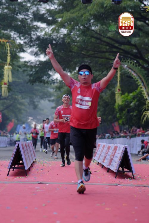Race photo from Kediri Half Marathon 2025