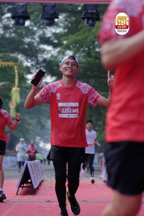 Race photo from Kediri Half Marathon 2025