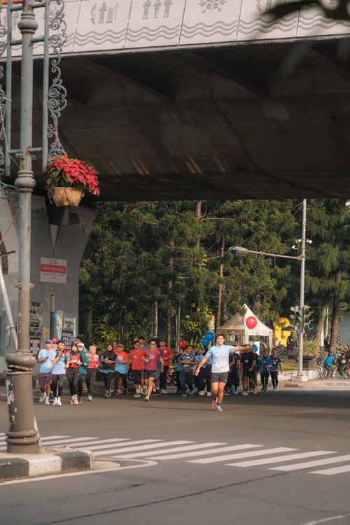 Race photo from Running 5 K