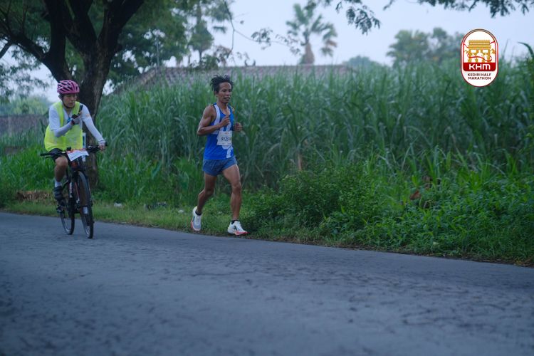 Race photo from Kediri Half Marathon 2025