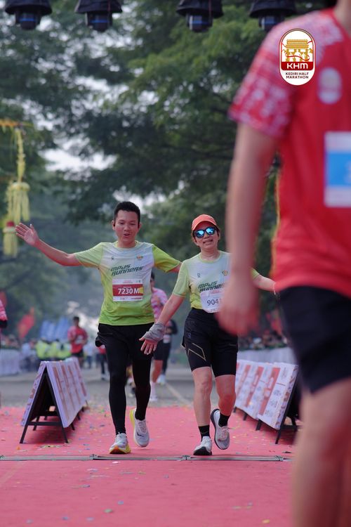 Race photo from Kediri Half Marathon 2025