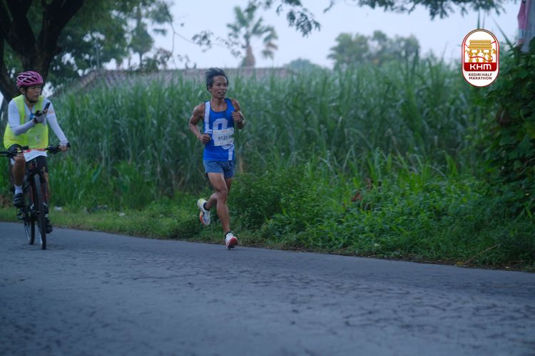 Race photo from Kediri Half Marathon 2025