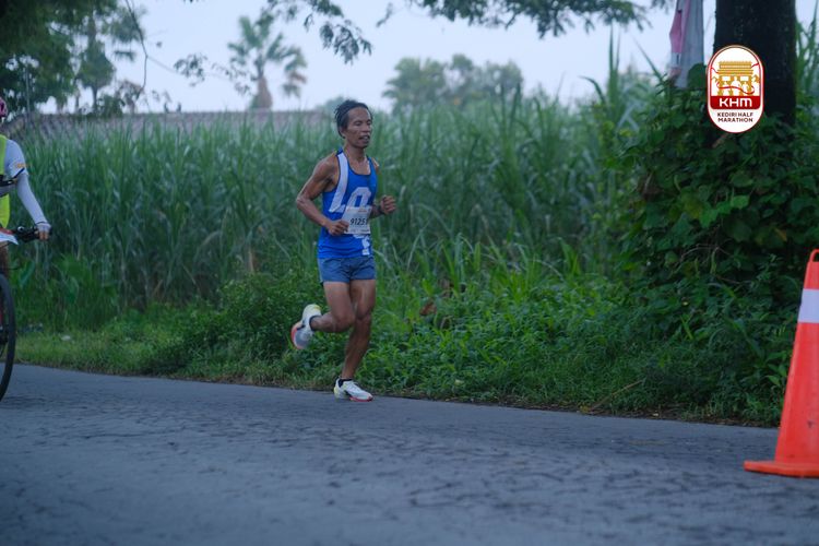 Race photo from Kediri Half Marathon 2025