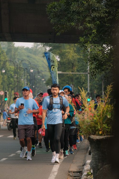 Race photo from Running 5 K