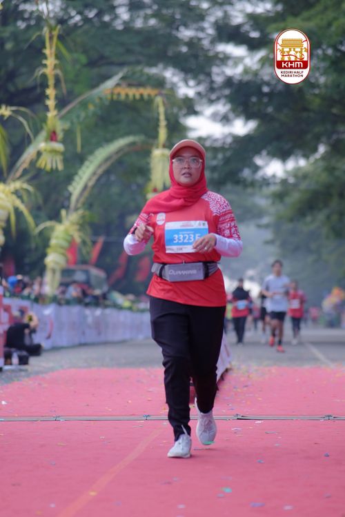 Race photo from Kediri Half Marathon 2025