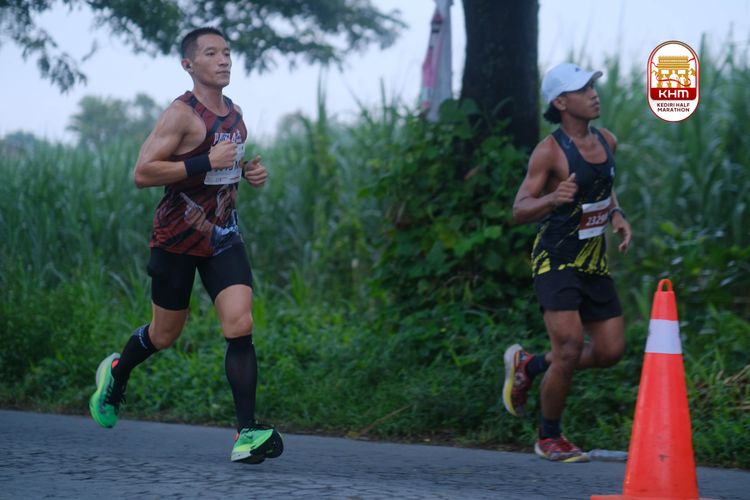 Race photo from Kediri Half Marathon 2025