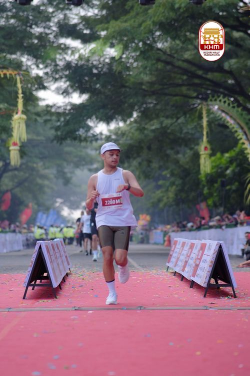 Race photo from Kediri Half Marathon 2025