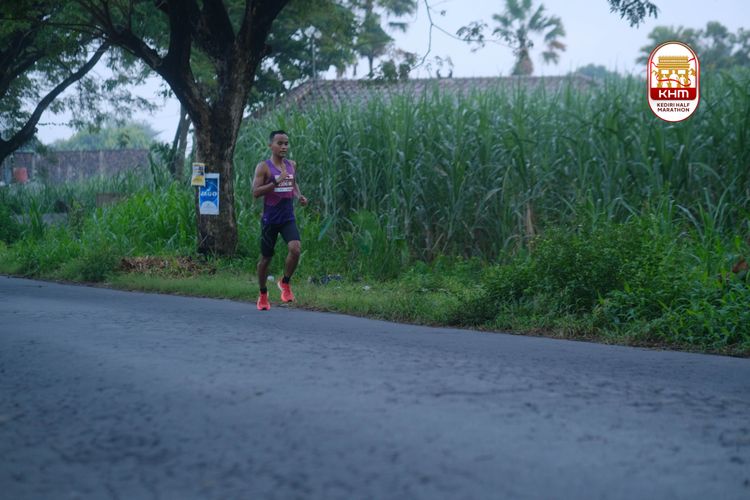 Race photo from Kediri Half Marathon 2025