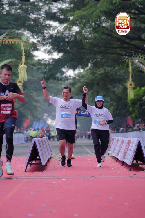 Race photo from Kediri Half Marathon 2025