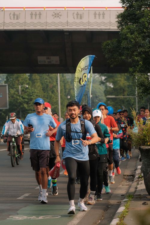 Race photo from Running 5 K