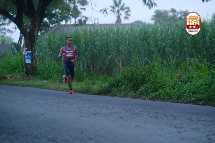Race photo from Kediri Half Marathon 2025