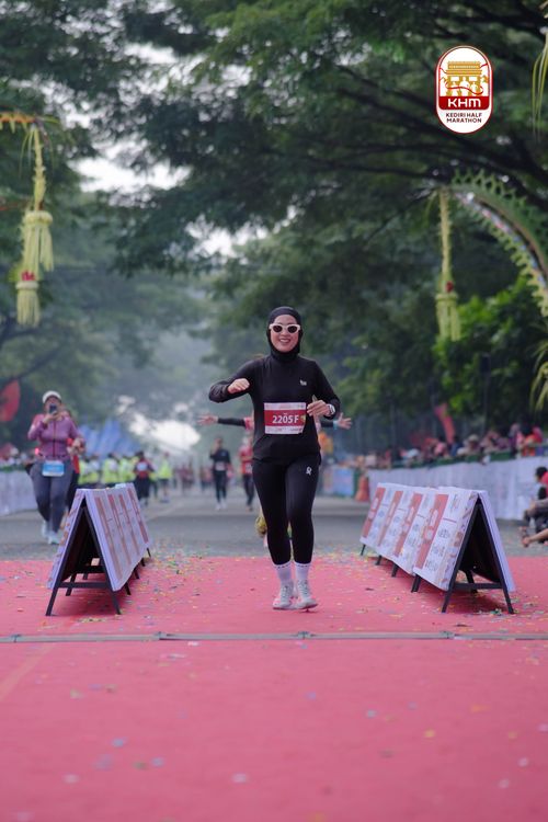 Race photo from Kediri Half Marathon 2025