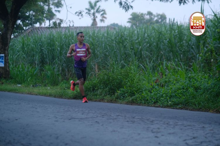 Race photo from Kediri Half Marathon 2025