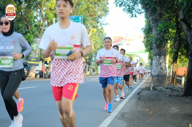 Race photo from Kediri Half Marathon 2024