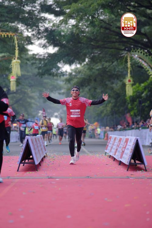 Race photo from Kediri Half Marathon 2025