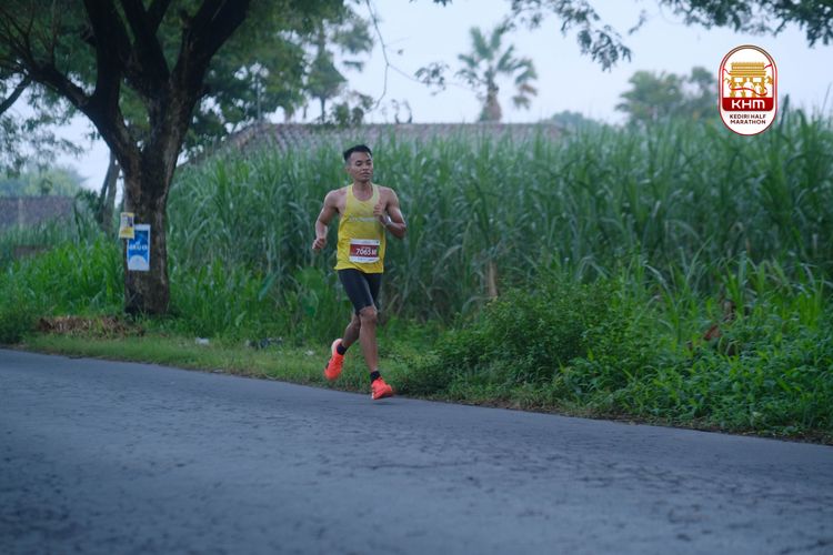 Race photo from Kediri Half Marathon 2025