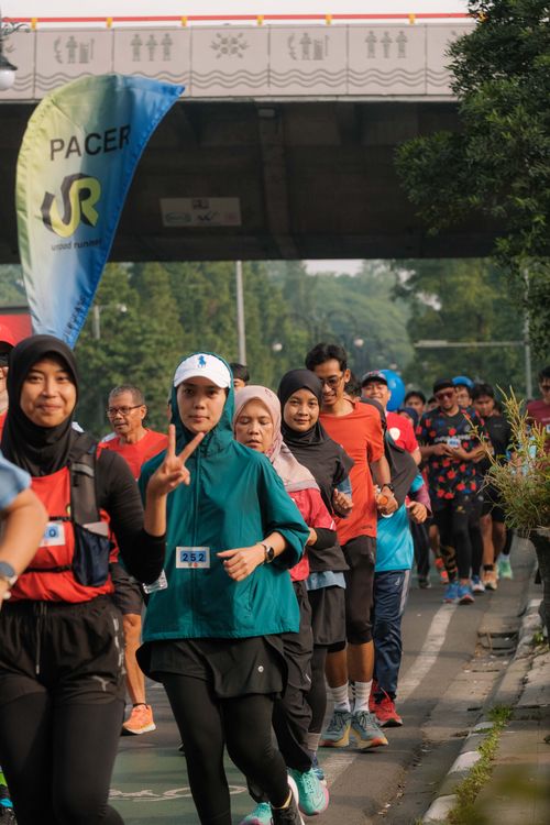 Race photo from Running 5 K