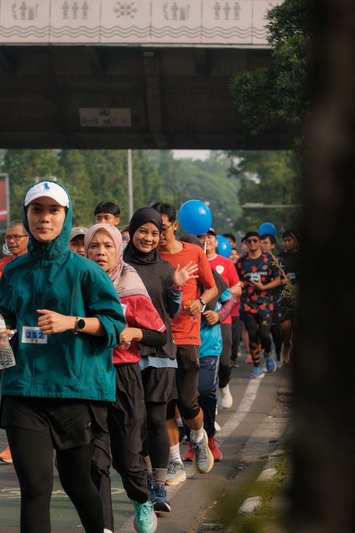 Race photo from Running 5 K