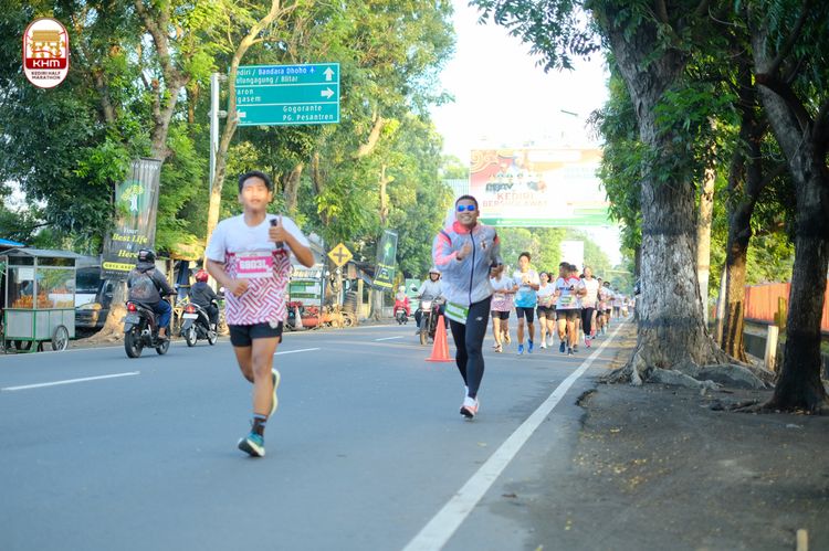 Race photo from Kediri Half Marathon 2024