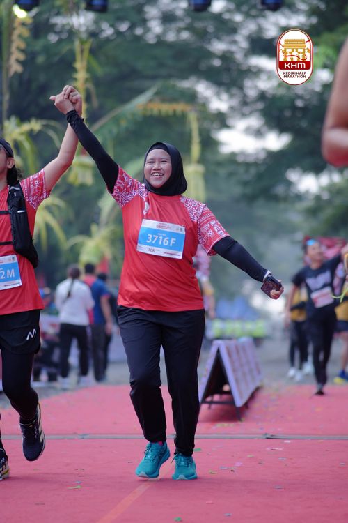 Race photo from Kediri Half Marathon 2025