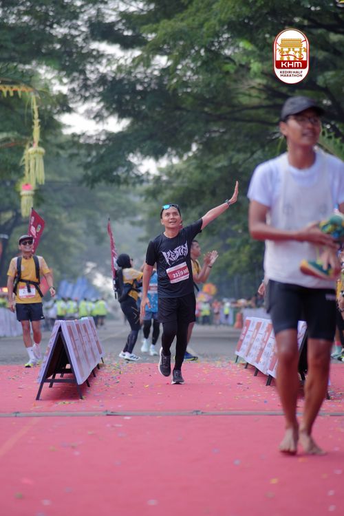 Race photo from Kediri Half Marathon 2025