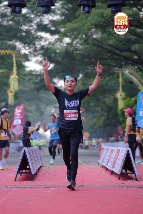 Race photo from Kediri Half Marathon 2025